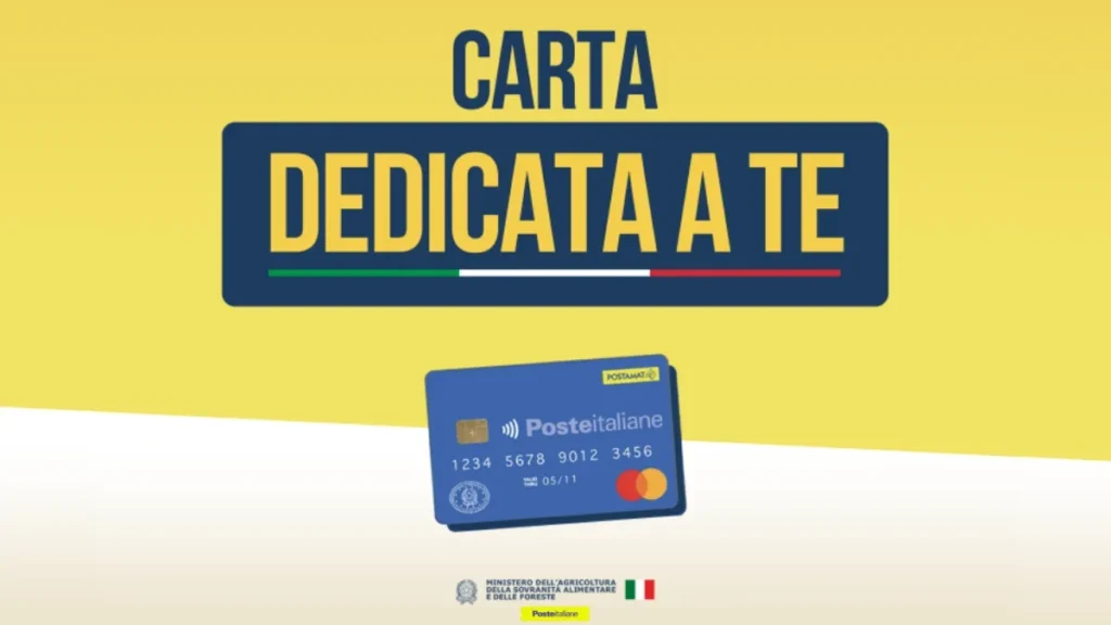 Nuovo Bonus 500 euro Carta Dedicata a Te 2025: Solo per meno famiglie da Settembre